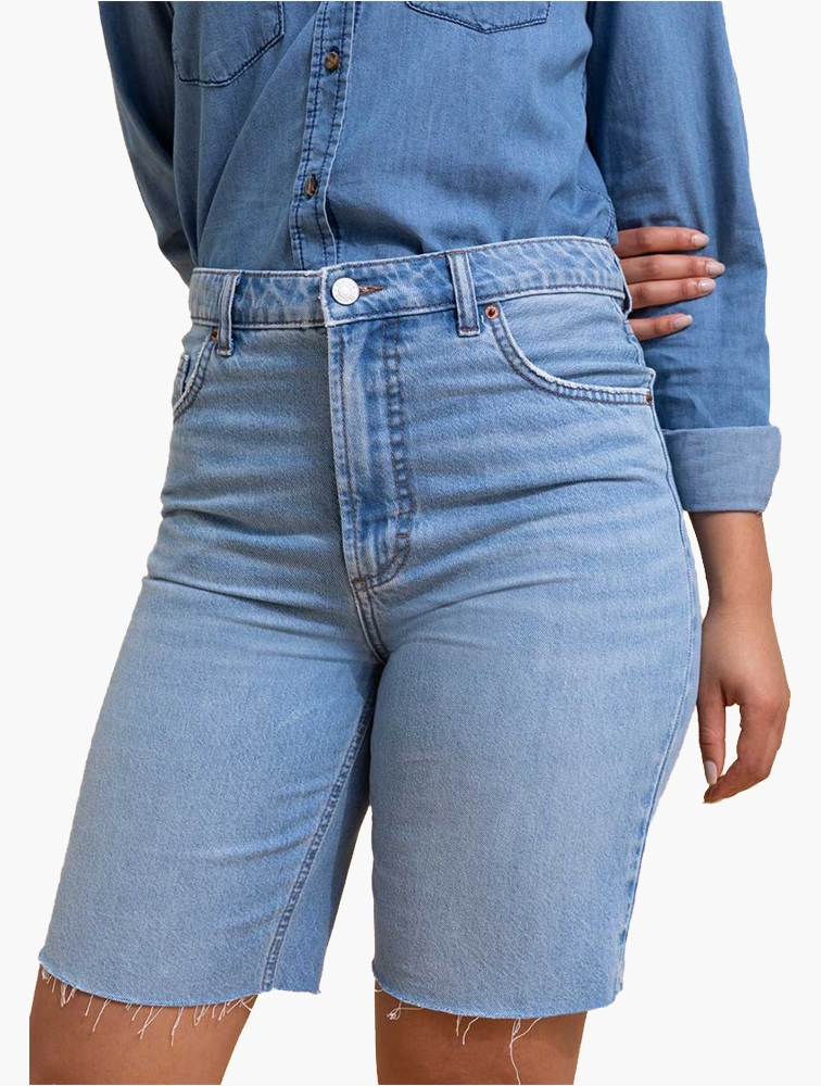 Ultra high 2025 waisted jean shorts